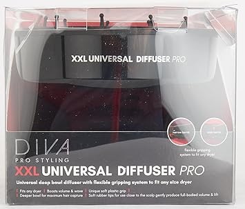 Diva Pro Styling XXL Pro Diffuser Flexible Gripping System to Fit Any Dryer - Image 5