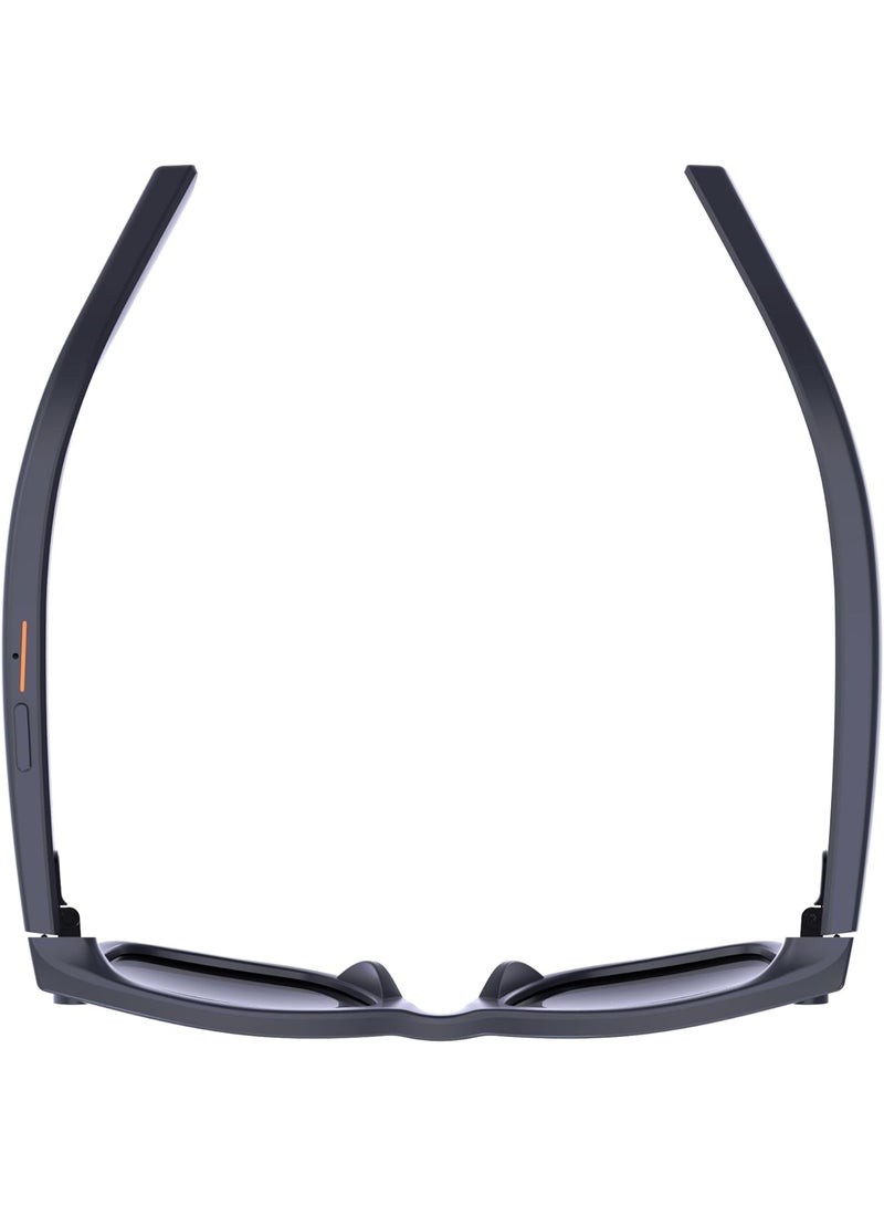 إيميكي نظارات IMIKI & Astraux الذكية بتقنية الذكاء الاصطناعي، نظارات شمسية UV400، ترجمة ذكية، التعرف على الأشياء، عدسة بصرية احترافية، تسجيل فيديو، ذاكرة 4 جيجابايت، وضع استعداد طويل (رمادي) - Image 4