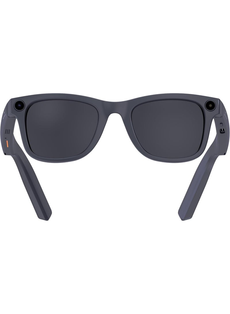 إيميكي نظارات IMIKI & Astraux الذكية بتقنية الذكاء الاصطناعي، نظارات شمسية UV400، ترجمة ذكية، التعرف على الأشياء، عدسة بصرية احترافية، تسجيل فيديو، ذاكرة 4 جيجابايت، وضع استعداد طويل (رمادي) - Image 5