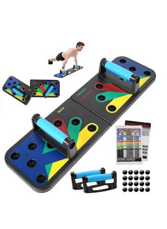 LIVVY Push up Board for Men & Women | Multi-Function Foldable Pushup Board | Muscle max Push Up Board for Floor Home Workout Equipment | Fitness & Strength Training Equipment  - Image 1