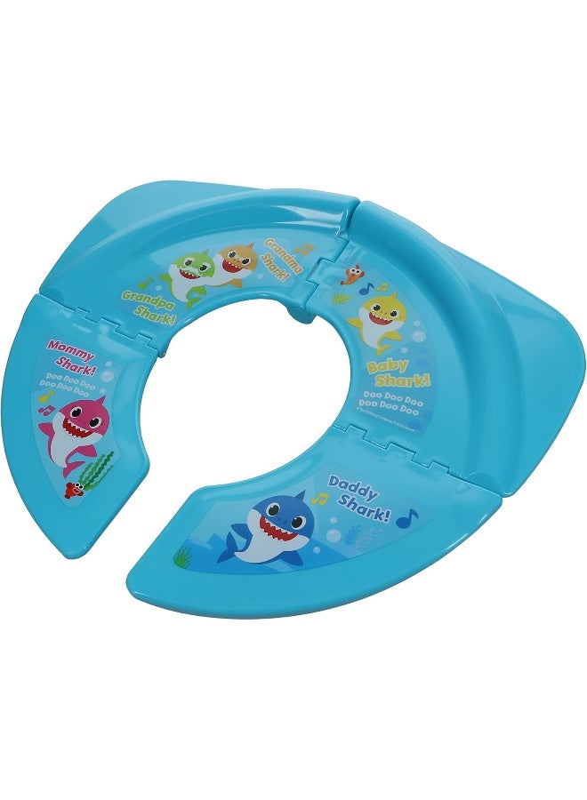 Nickelodeon Baby Shark Folding Potty Seat - Travel Potty Training Seat - Image 1