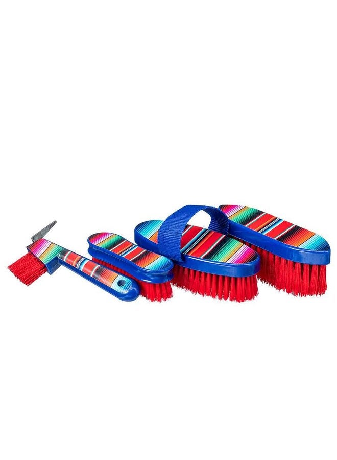 Tough 1 Generic 4 Pack Brush Set Serape  - Image 2