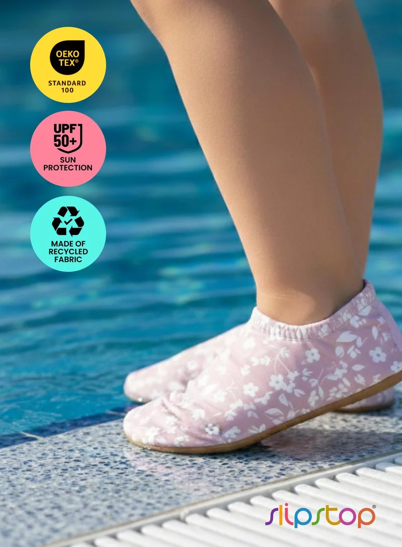 Slipstop Rose Flower Slipstop Rose Flower Kids Non Slip Water and Beach Shoes Lightweight Quick Dry Swim Ready Footwear for Babies and Children for Women | Best Price UAE
