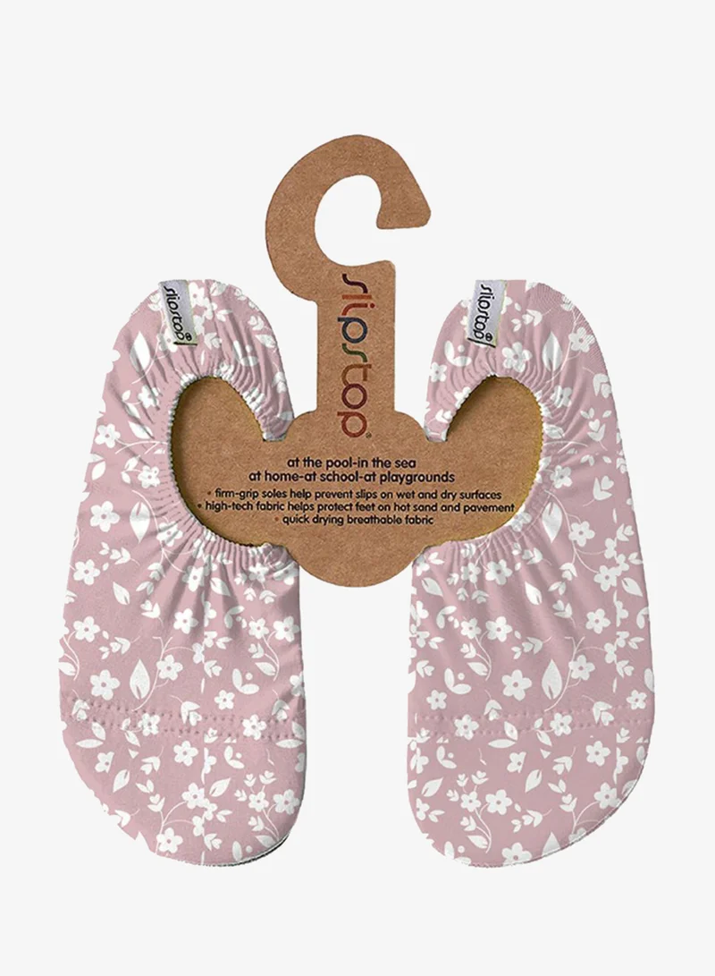 Slipstop Slipstop Rose Flower Kids Non Slip Water and Beach Shoes Lightweight Quick Dry Swim Ready Footwear for Babies and Children