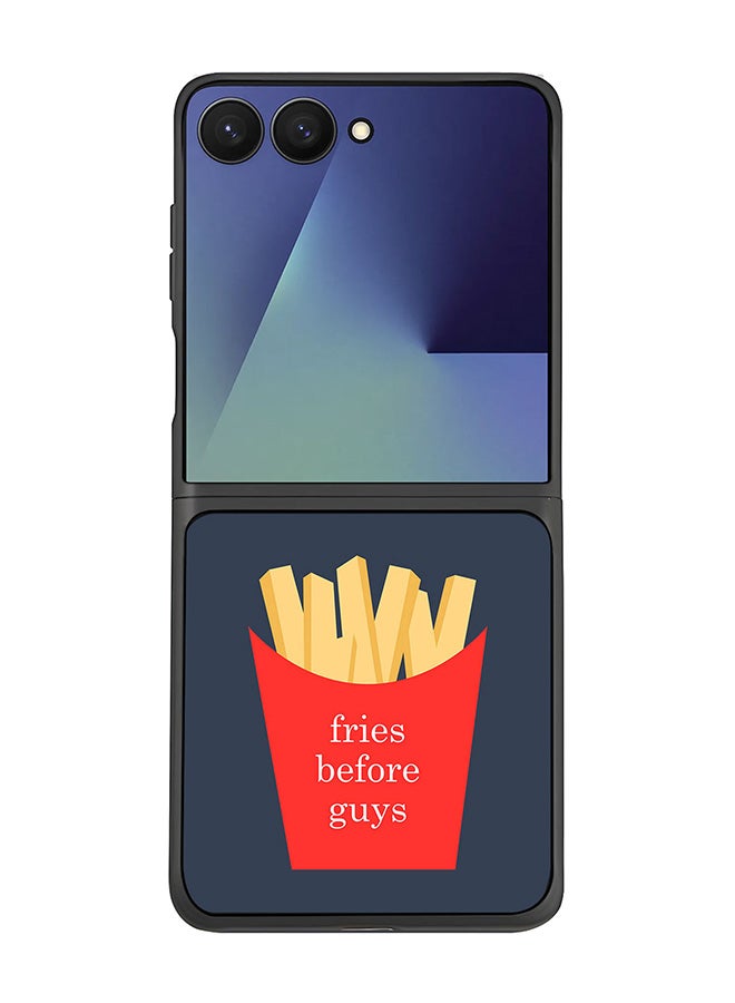 Stylizedd For Samsung Galaxy Z Flip7 Case,Slim fit Camera Protection, Shockproof Thin Phone cover  - Fries BeFore Guys
