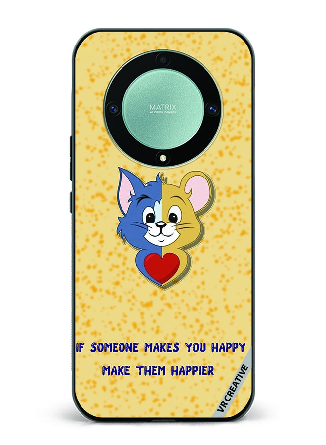 VR CREATIVE Protective Case Cover For Honor X9b Tom Jerry Design Multicolour - Image 1