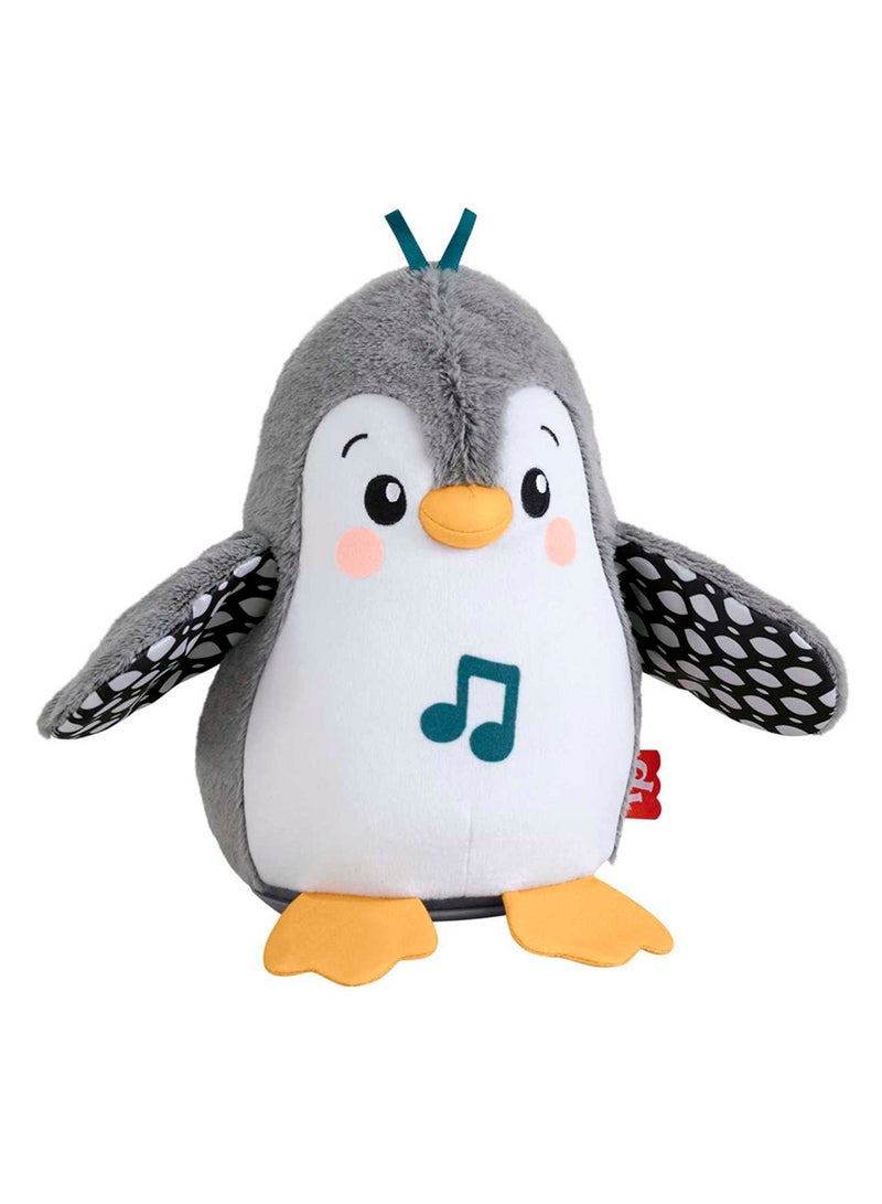 Fisher-Price لعبة بطن الطفل - بطريق متأرجح ومتحرك، قماش مع موسيقى وحركة للعب الحسي للمواليد الجدد من عمر 0+ أشهر - Image 4