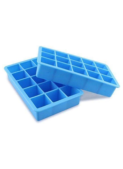 15 Grids Ice Cube Tray Food Grade Silicon Ice Box for Oven Fridge