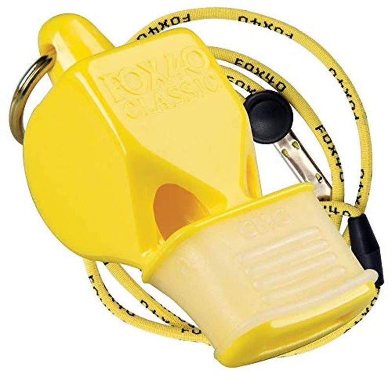Fox 40 Classic CMG (Cushioned Mouth Grip), Yellow - Image 1