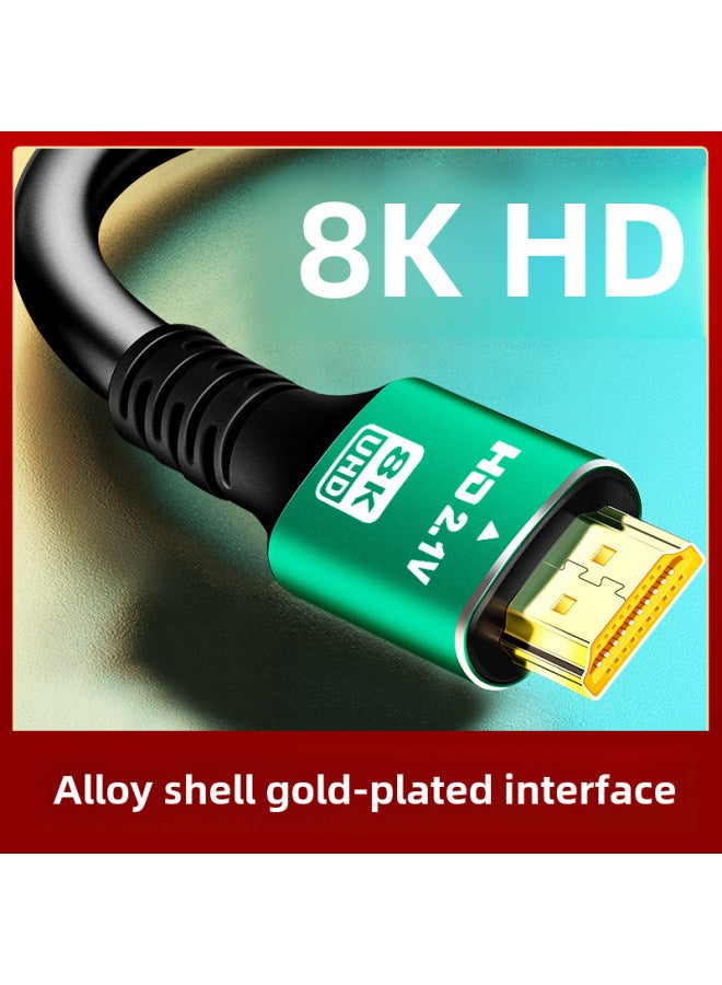 HDMI HD Cable 2.1 Extension Cable 8K TV Cable Support Projector Computer Monitor Set-top Box-Color:HDMI HD Cable ]-Line Length:20 M - Image 2