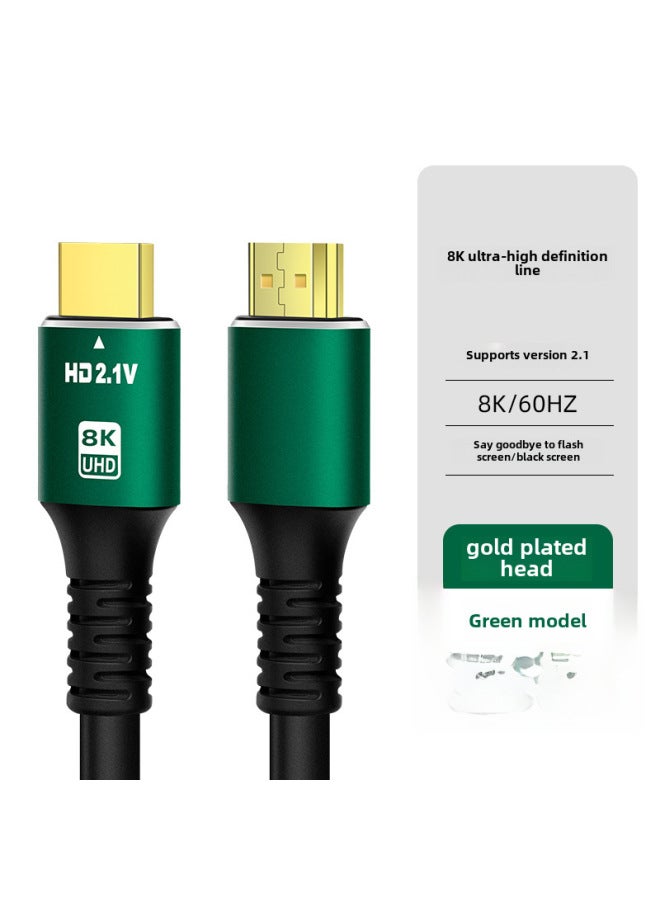 HDMI HD Cable 2.1 Extension Cable 8K TV Cable Support Projector Computer Monitor Set-top Box-Color:HDMI HD Cable ]-Line Length:20 M - Image 1