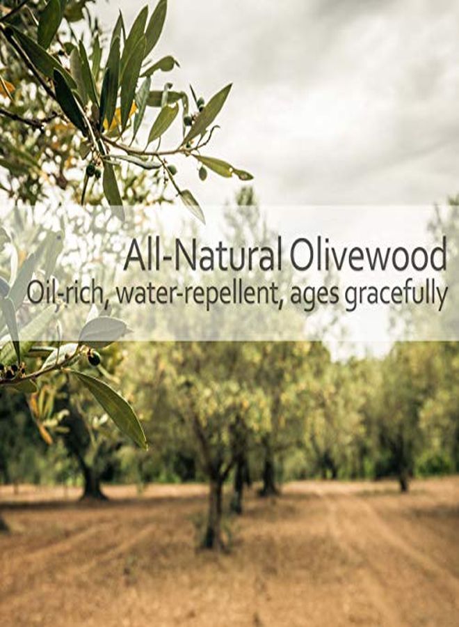 REDECKER Maple Pin Oval Wooden Hairbrush With Waxed Olive Wood Handle, 81/2Inches - Image 2