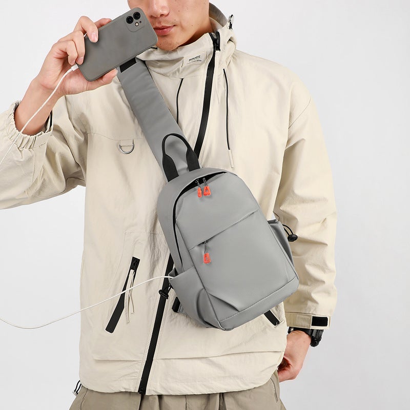 New Men'S Chest Bag Multi-Functional Sports Outdoor Leisure Shoulder Bag Crossbody Bag Trendy Men'S Bag - Image 4