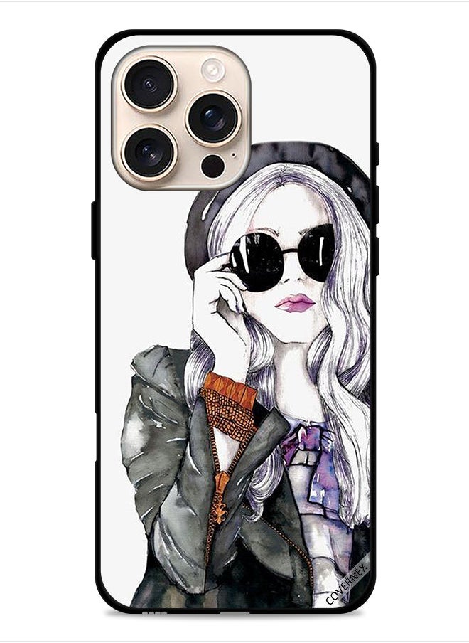 Covernex - Apple iPhone 16 Pro Max Protective Case Cover Stylish Cute Girl - Image 1