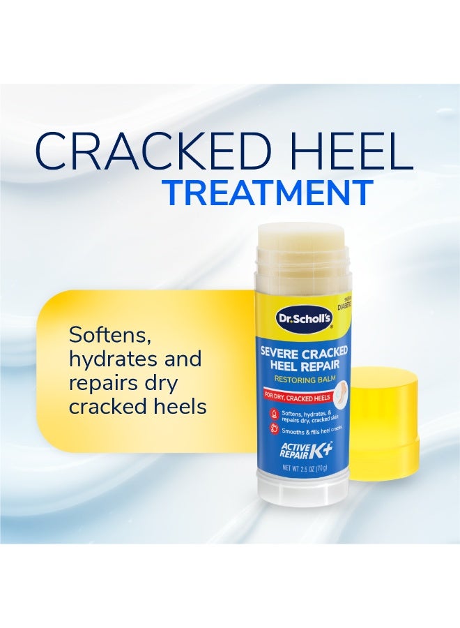 Dr. Scholl's دكتور شول بلسم ترميم الكعب المتشقق الشديد 2.5 أونصة - Image 4