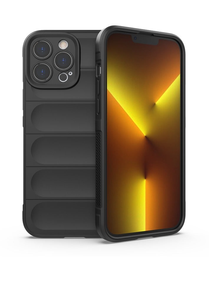 جراب لآيفون 11 برو ماكس غطاء خلفي كامل من المطاط الناعم لجهاز iPhone 11 Pro MAX