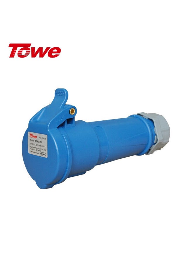 Towe Ips-s316 16a Industrial Connector/aircraft Plug And Socket Industrial Coupler, Waterproof And Dustproof 3-pin Female Connector - Image 4