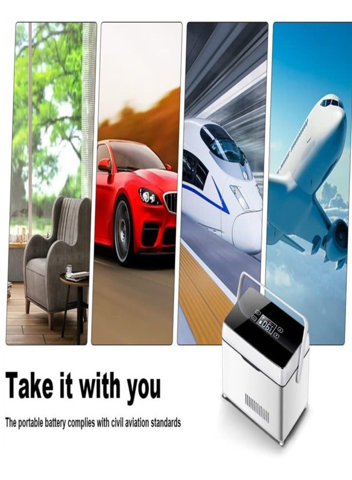 Large capacity refrigerator, Insulin Cooler Case Portable Insulin Bag Travel Keep Chilled at 2-8 Degrees, Medical Insulin Travel Case - Image 3