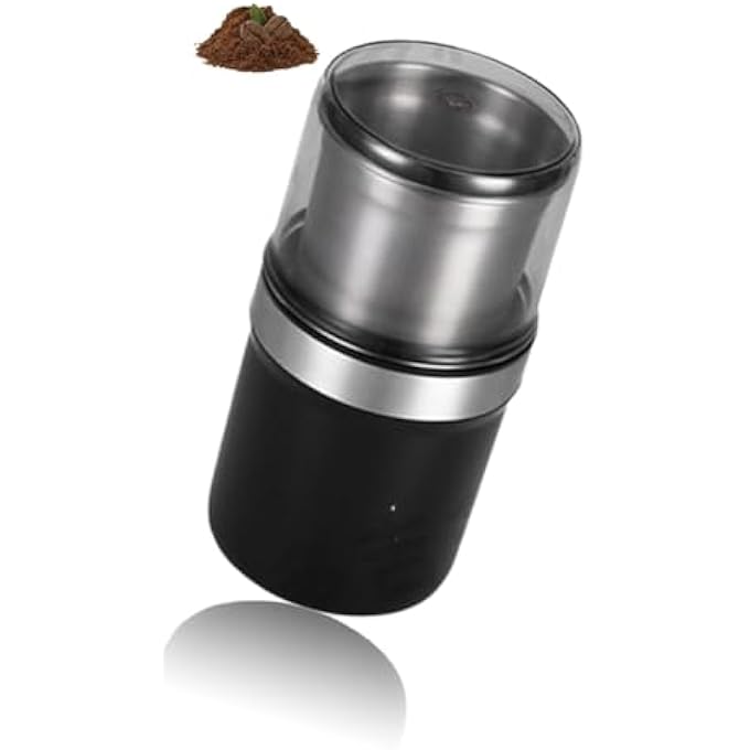 Honwor Electric Coffee  Spice Grinder  Fast Grinding Largecapacity Stainless Steel Blades Easy To Clean Versatile For Dry  Wet Ingredients - Image 1