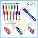 Sanwuta 12 Pcak Colors Magnetic Bingo Wands 350 Metal Translucent Chips Easy to Pick up Magnetic Bingo Chips Stem Kits for Science Learning Counting Family Game Night Activities Cute Color - Image 4