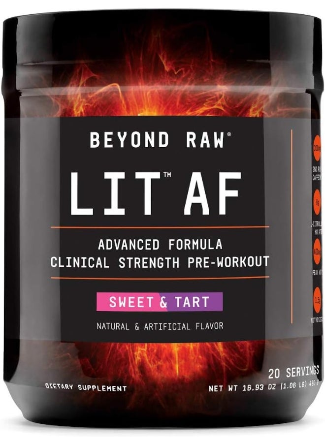 BEYOND RAW (Sweet and Tart) - Beyond Raw LIT AF - Sweet and Tart  - Image 1