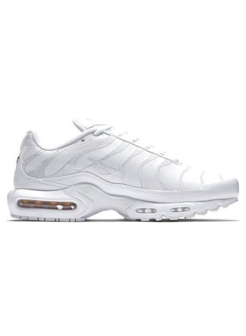 Nike Nike Air Max Plus OG – Men's Triple White Sport Shoes with Air Cushioning  - Image 1