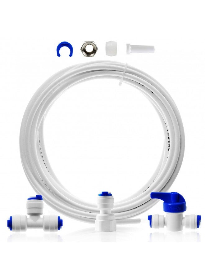 iSpring Ispring Icek Ultra Safe Fridge Water Line Connection And Ice Maker Installation Kit For Reverse Osmosis Ro Systems And Water Filters, 1/4", 20 Feet  - Image 2