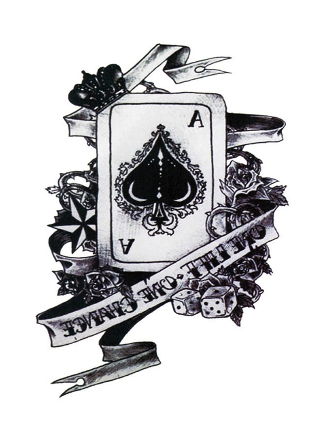 NIBEMINENT Vivid Vintage Multi Pattern Waterproof Temporary Tattoo Sticker