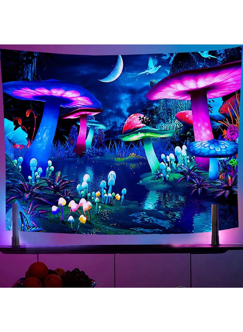 Y&D Wall Purple Light Decorative Cloth Hanging Cloth Tapestries Room Background Cloth Tapestries Wall Hanging-LS-FGD0395*73cm - Image 1
