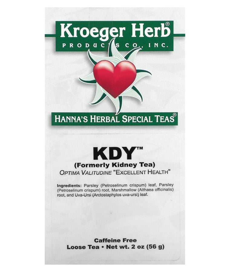 Kroeger Herb Co Hanna's Herbal Special Teas KDY Caffeine Free 2 oz (56 g)