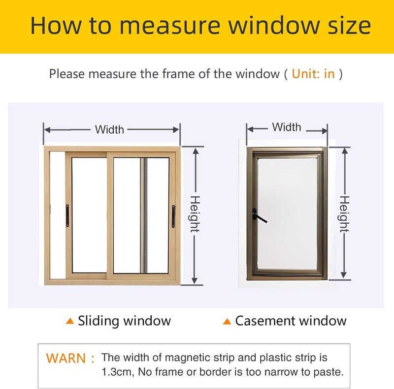 JOOFAN DIY Magnetic Window Insulation kit Transparent Film with White Frame Max 47"X51"Fits Any Size Smaller - Image 5