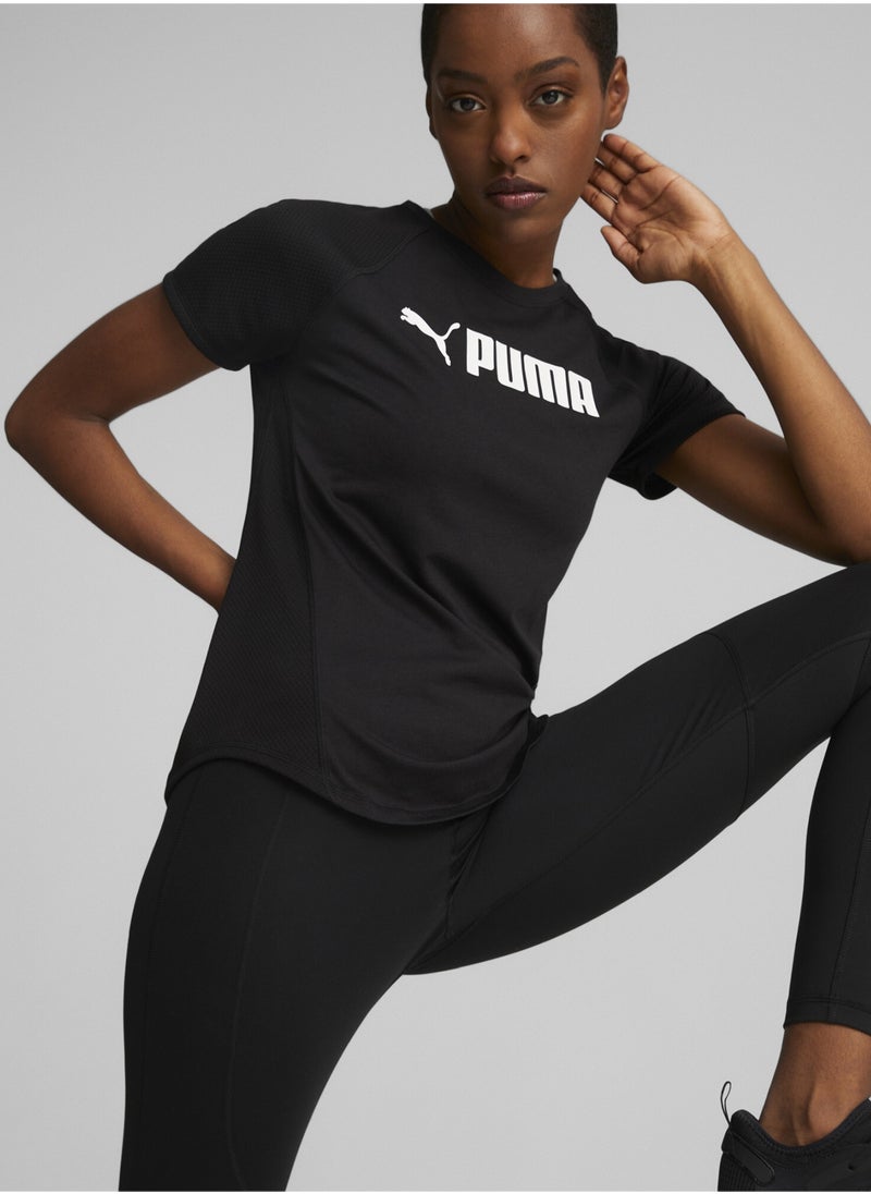 PUMA Fit Logo Womens Training T-Shirt  - Image 1