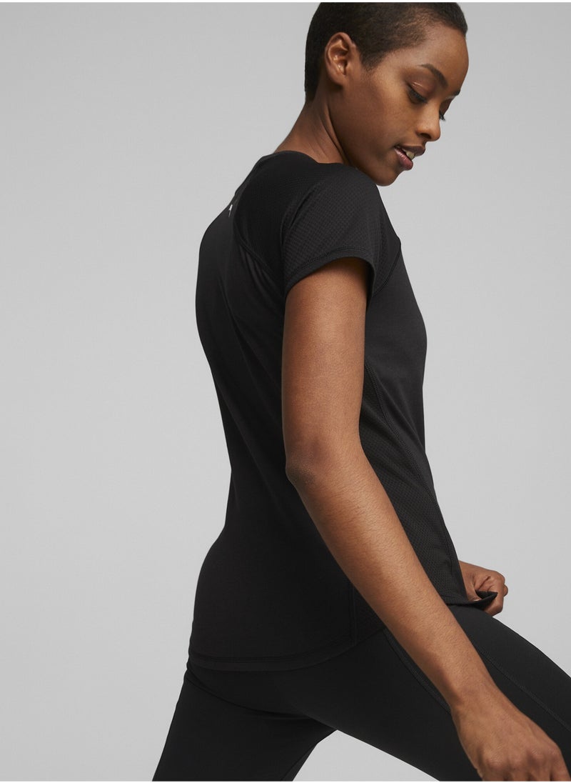 PUMA Fit Logo Womens Training T-Shirt  - Image 3