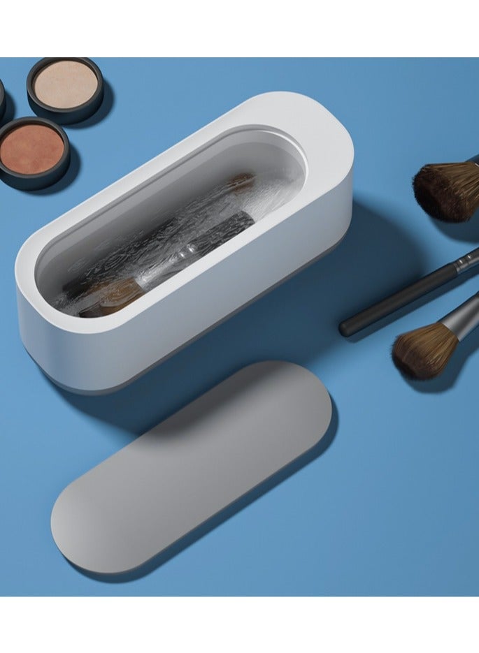 بيوينتي منظف ​​التجنيب بالموجات فوق الصوتية ، آلة تنظيف الأسنان ، منظف التجنيب المحمول ، آلة تنظيف المجوهرات ، أطقم الأسنان ، حراس الأسنان ، النظارات ، شفرات ، فرش المكياج (أبيض) - Image 3