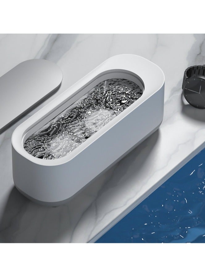 بيوينتي منظف ​​التجنيب بالموجات فوق الصوتية ، آلة تنظيف الأسنان ، منظف التجنيب المحمول ، آلة تنظيف المجوهرات ، أطقم الأسنان ، حراس الأسنان ، النظارات ، شفرات ، فرش المكياج (أبيض) - Image 5