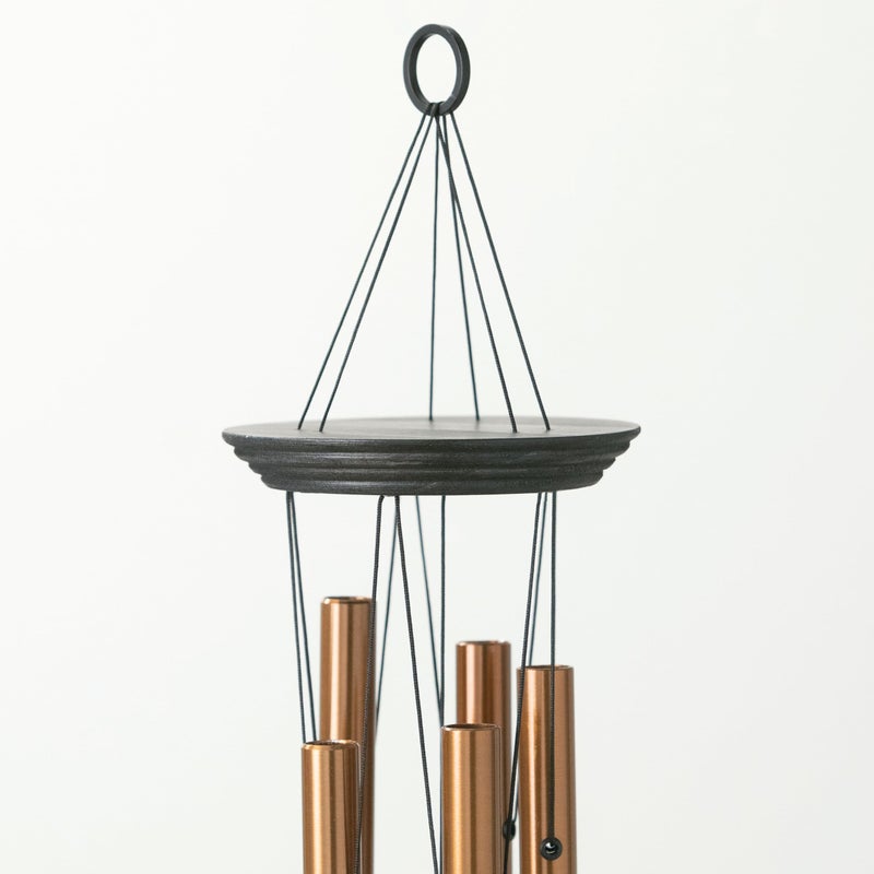 Woodstock Chimes Woodstock Wind Chimes My Butterfly Chime, Bronze Aluminum Tubes, Small 21-Inch, Light Airy Sound Wind Chime for Outdoor Decor for Garden - Image 5