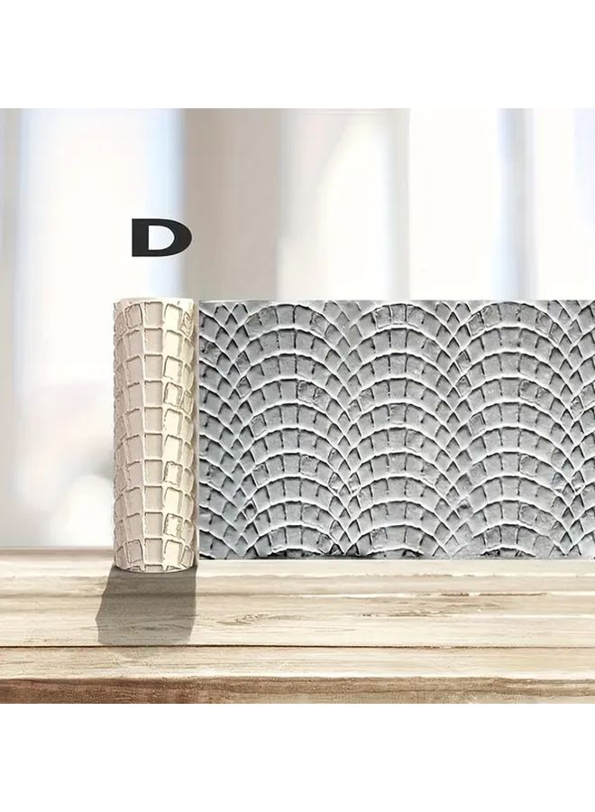 Model G Terrain Texture Roller 8 Unique Styles DND Clay Carving Tool Creative Gamer Accessory - Image 5