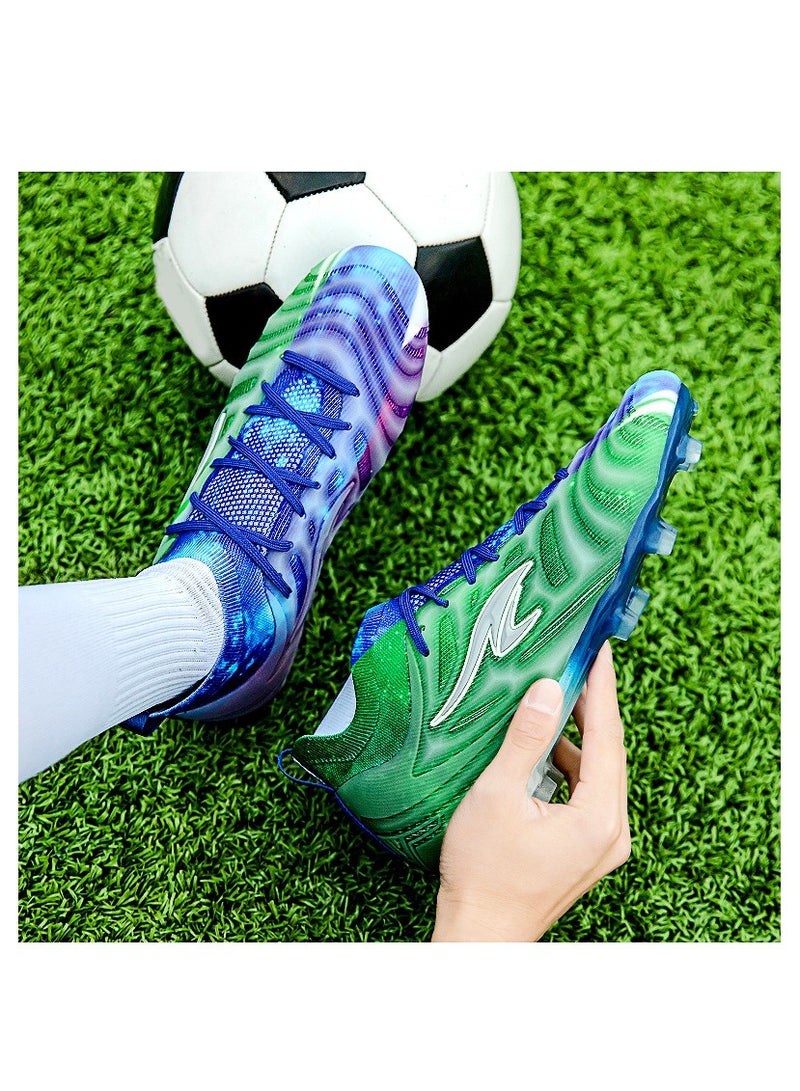 SKT Shiketro Men's Football Shoes, Suitable For Outdoor Indoor Professional Youth Boys Football Shoes, Unisex Football Shoes.  - Image 3