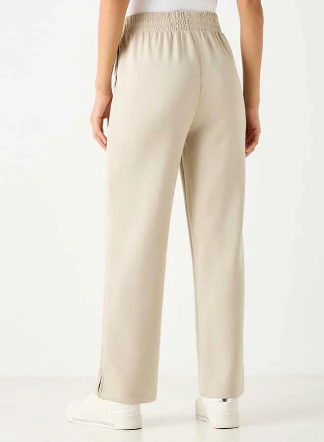 ADOT by Splash Track Pants with Elasticated Waistband and Pockets