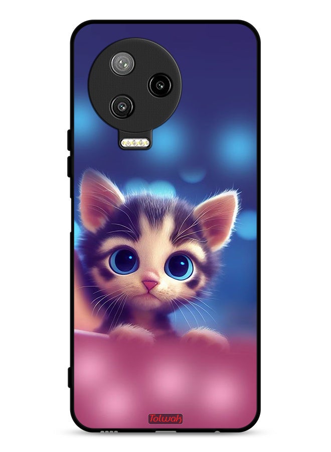 Tolwak Infinix Note 12 Pro 4G Protective Case Cover Little Cat - Image 1