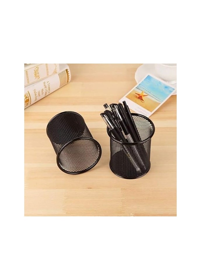 Generic Black metal pen holder  - Image 4