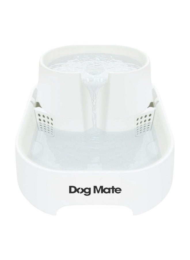 Dog Mate - Large Pet Fountain For Dogs And Cats With Included Filter  200 Fl. Oz. Capacity - Image 1