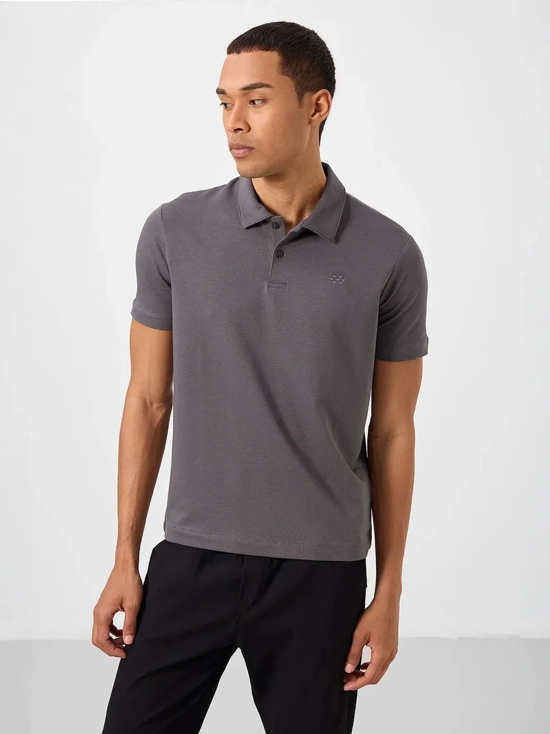 تومي لايف TOMMY Men's Cotton Elastane Polo T-Shirt