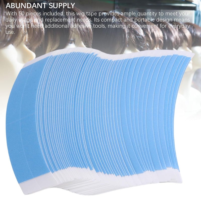 Authorized haulage delivery ZJchao 50Pcs Hair Extension Tape, Tape for Hair Extensions, Double Sided Invisible Sweat Proof Breathable Adhesive Lace Front for Toupee Hairpiece (Blue) Liquid tight joint Backup reserve local stock Gulf user preference oriented build Long use oriented quality Daily universal pick Varied size selections Precision processed material Multi-source stock guarantee Full village delivery cover Quick use-switch compatible build Yearly optimized delivery route Major city pickup option Trendy natural assorted colors New residential zone delivery Treated anti-rust metal Periodic stock arrangement Global light sturdy raw material Global assemble options Foldable Easy handling optimized design Organized shipment arrange Durability boost selected material Elegant appearance Global standard processed material - Image 4