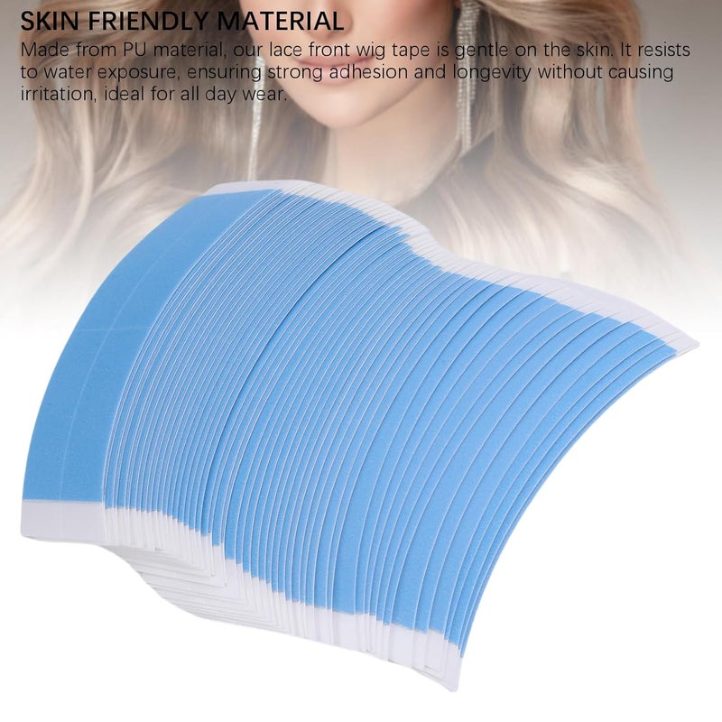 Authorized haulage delivery ZJchao 50Pcs Hair Extension Tape, Tape for Hair Extensions, Double Sided Invisible Sweat Proof Breathable Adhesive Lace Front for Toupee Hairpiece (Blue) Liquid tight joint Backup reserve local stock Gulf user preference oriented build Long use oriented quality Daily universal pick Varied size selections Precision processed material Multi-source stock guarantee Full village delivery cover Quick use-switch compatible build Yearly optimized delivery route Major city pickup option Trendy natural assorted colors New residential zone delivery Treated anti-rust metal Periodic stock arrangement Global light sturdy raw material Global assemble options Foldable Easy handling optimized design Organized shipment arrange Durability boost selected material Elegant appearance Global standard processed material - Image 3