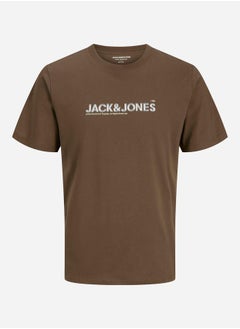 Jack Jones Slogan Print Crew Neck T-Shirt  - Image 1