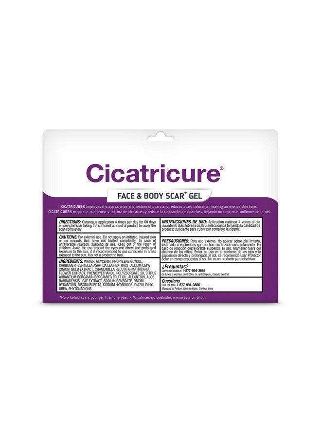 CICATRICURE Scars Gel 1Oz Tube Multipack Value Deal Pack Of 3 Tubes - Image 3