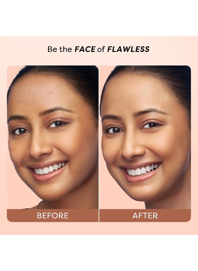 سكر بوب كريم أساس سائل SUGAR POP HD (عبوة أنبوبية) بمعامل حماية SPF 30 | يدوم حتى 16 ساعة | تغطية كاملة | مقاوم للماء | لمسة نهائية مطفية | 18 مل - درجة 13 Raisin - Image 4