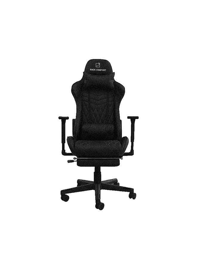 BACK COMFORT Luxury Gaming Chair with Reclining Backrest, Premium Leather, Neck and Foot Support  - Image 3