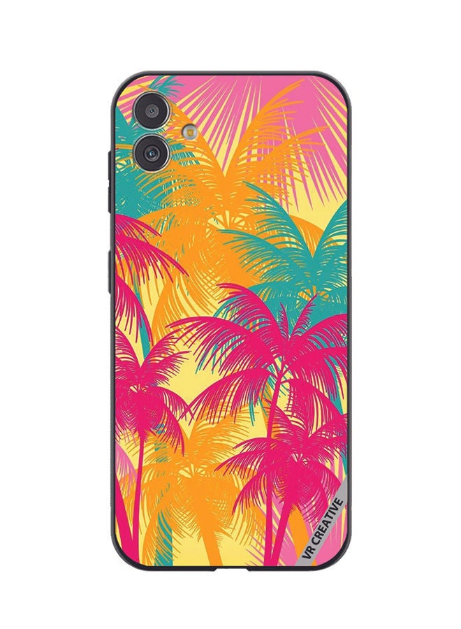VR CREATIVE Protective Case Cover For Samsung Galaxy F14 Colorful Tree Design Multicolour - Image 1